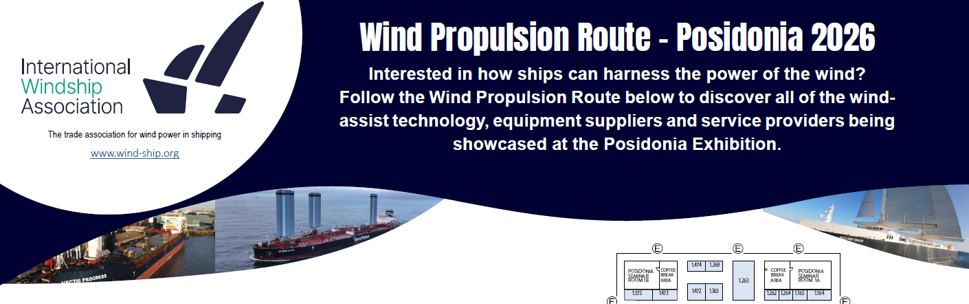 Posidonia 2026 Wind Route